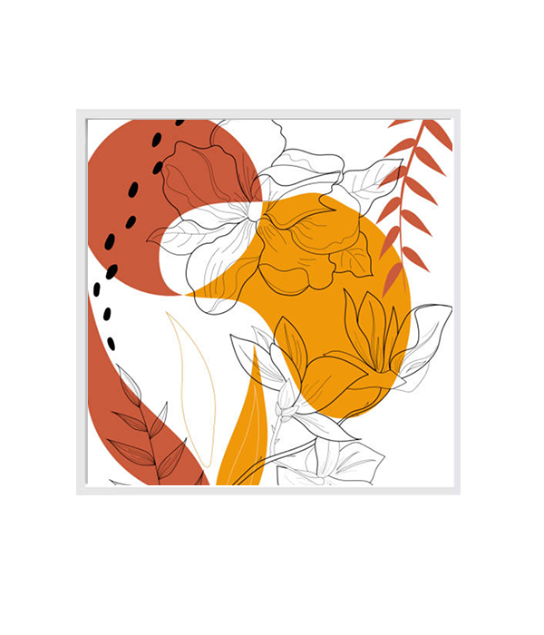 Floral Abstract Print