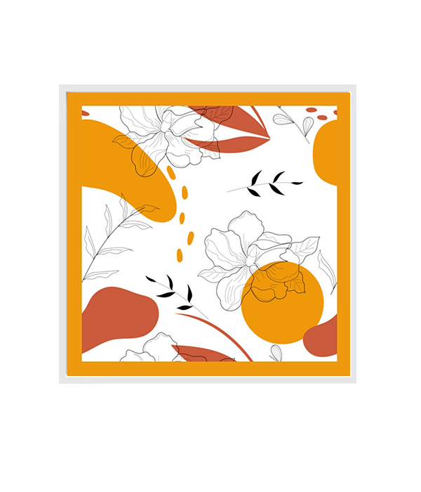 Floral Abstract Print