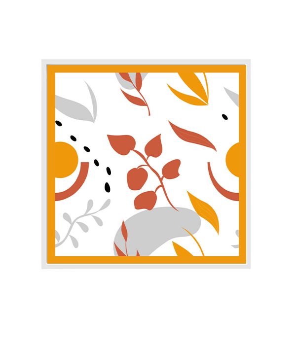 Floral Abstract Print