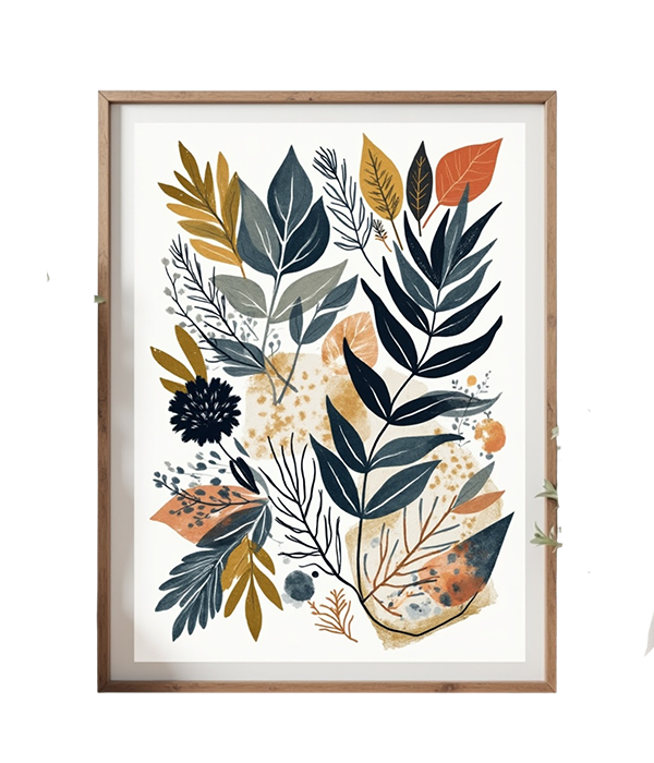 Leaf Pattern Artwork