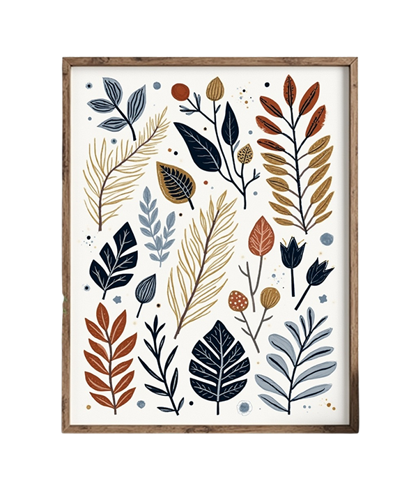 Leaf Pattern Artwork
